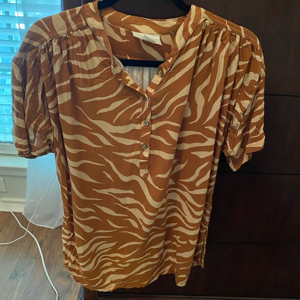Zebra Print Shirt